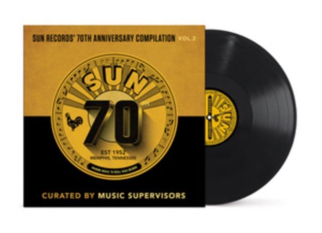This LP Vinyl is brand new.Format: LP VinylThis item's title is: Sun Records' 70Th Anniversary Compilation: Vol. 2 (Curated By Music Supervisors)Artist: Various ArtistsLabel: Rock/PopBarcode: 015047803767Release Date: 8/19/2022