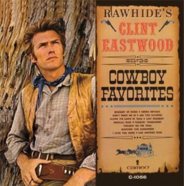 Rawhide's Clint Eastwood Sings Cowboy Favorites (Amber LP Vinyl)