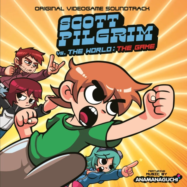 Scott Pilgrim Vs. The World: The Game (Original Videogame Soundtrack) (Translucent Orange LP Vinyl)
