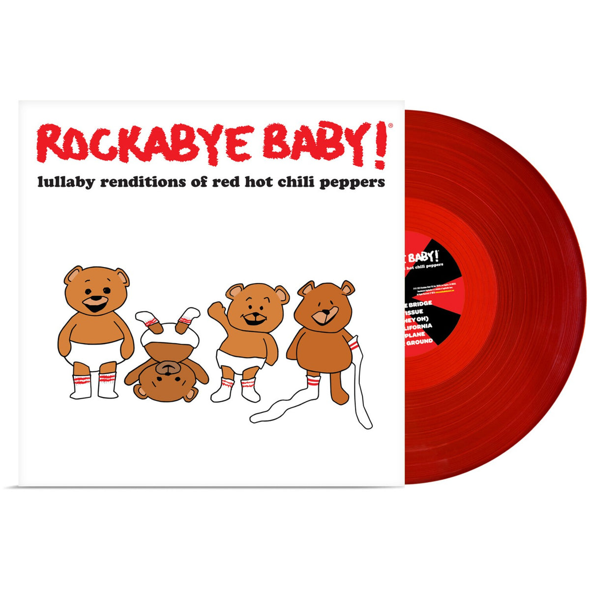 Lullaby Renditions Of Red Hot Chili Peppers (Red LP Vinyl)