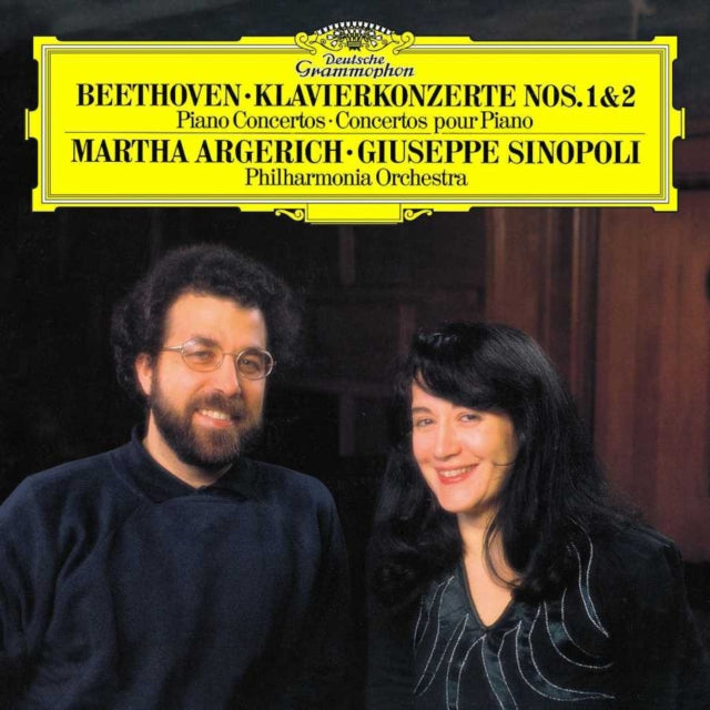 This LP Vinyl is brand new.Format: LP VinylMusic Style: ClassicalThis item's title is: Beethoven: Piano Concertos Nos. 1 & 2 (2 LP)Artist: Martha; Philharmonia Orchestra London; Giuseppe Sinopoli ArgerichLabel: DEUTSCHE GRAMMOPHONBarcode: 028948378654Release Date: 12/13/2019