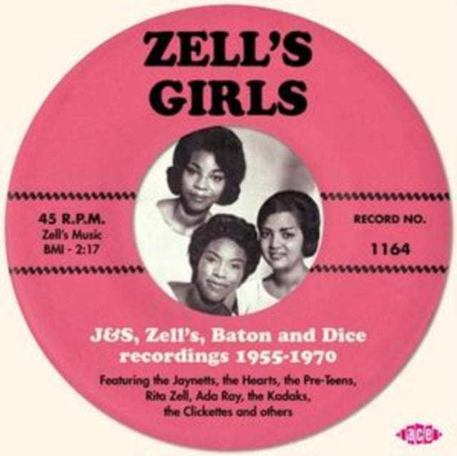 This CD is brand new.Format: CDMusic Style: Doo WopThis item's title is: J&S Zell's Baton & Dice Recordings 1955 - 1970Artist: Zell's GirlsLabel: AceBarcode: 029667029520Release Date: 8/27/2007