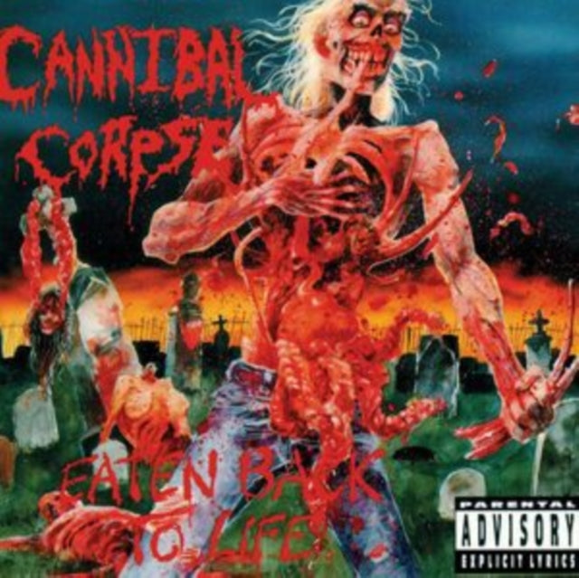 This LP Vinyl is brand new.Format: LP VinylThis item's title is: Eaten Back To LifeArtist: Cannibal CorpseBarcode: 039841615173Release Date: 8/15/2025