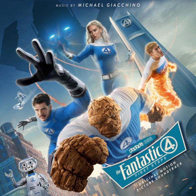Fantastic Four: First Steps (Ost) (Blue Marble/Orange Marble Vinyl/2LP)