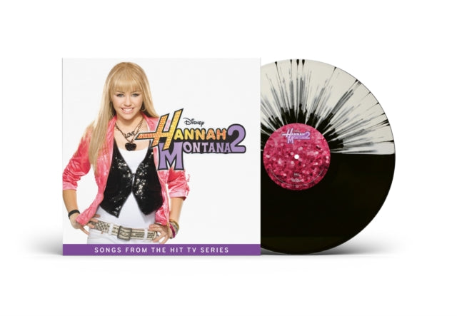 Hannah Montana 2 (Ost) (Split Black/White Splatter LP Vinyl)