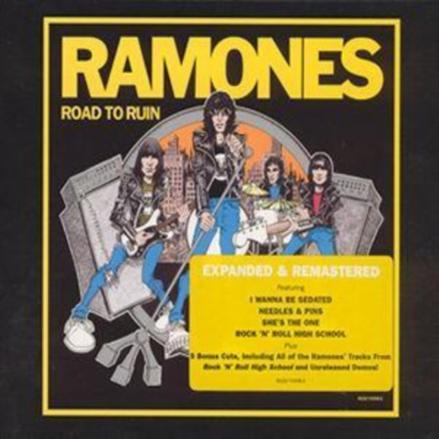This CD is brand new.Format: CDMusic Style: Rock & RollThis item's title is: Road To RuinArtist: RamonesLabel: SireBarcode: 081227430825Release Date: 6/19/2001