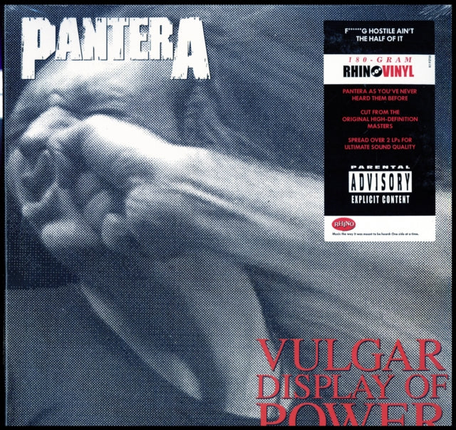 Pantera - Vulgar Display Of Power (Marbled Black/Grey LP Vinyl) (I) & Vulgar Display Of Power