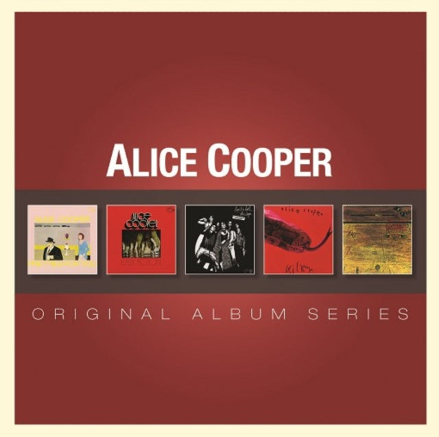 This CD is brand new.Format: CDMusic Style: Classic RockThis item's title is: Original Album SeriesArtist: Alice CooperLabel: RHINO FLASHBACKBarcode: 081227983574Release Date: 9/17/2012