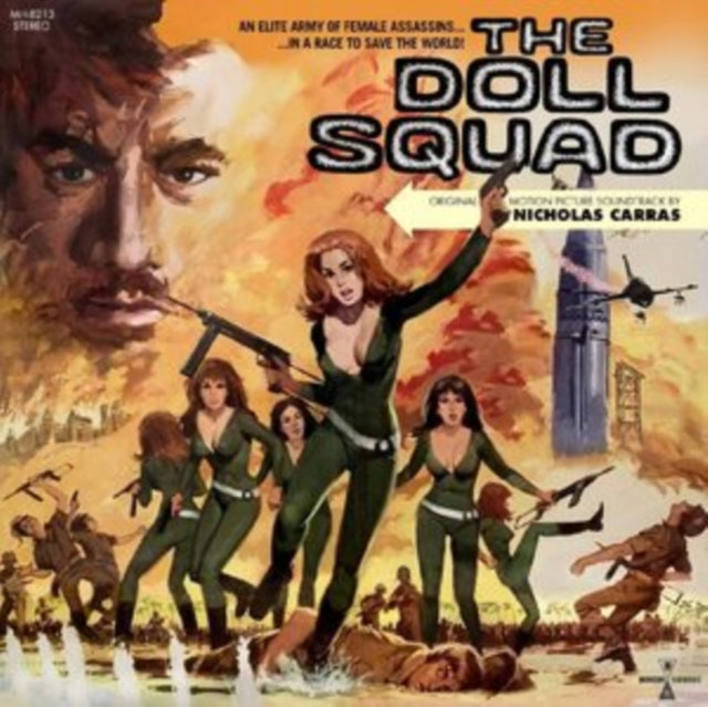 Doll Squad Original Motion Picture Soundtrack (Transparent Green LP Vinyl/DVD)