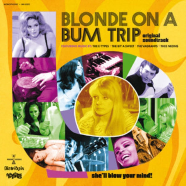 Blonde On A Bum Trip Original Soundtrack (Clear With Orange Swirl LP Vinyl)