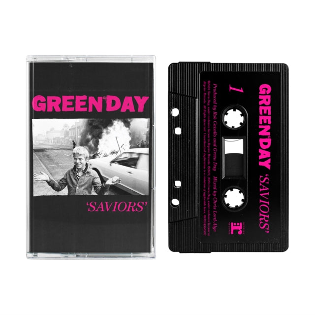 This Music Cassette is brand new.Format: Music CassetteThis item's title is: SaviorsArtist: Green DayBarcode: 093624848592Release Date: 1/19/2024