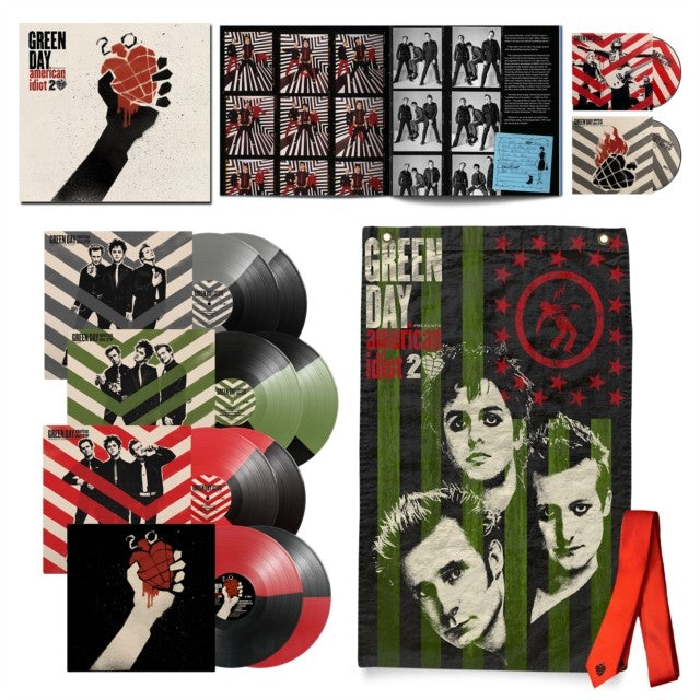 American Idiot (20Th Anniversay/Deluxe Set/8-Color LP Vinyl/Blu-Ray)