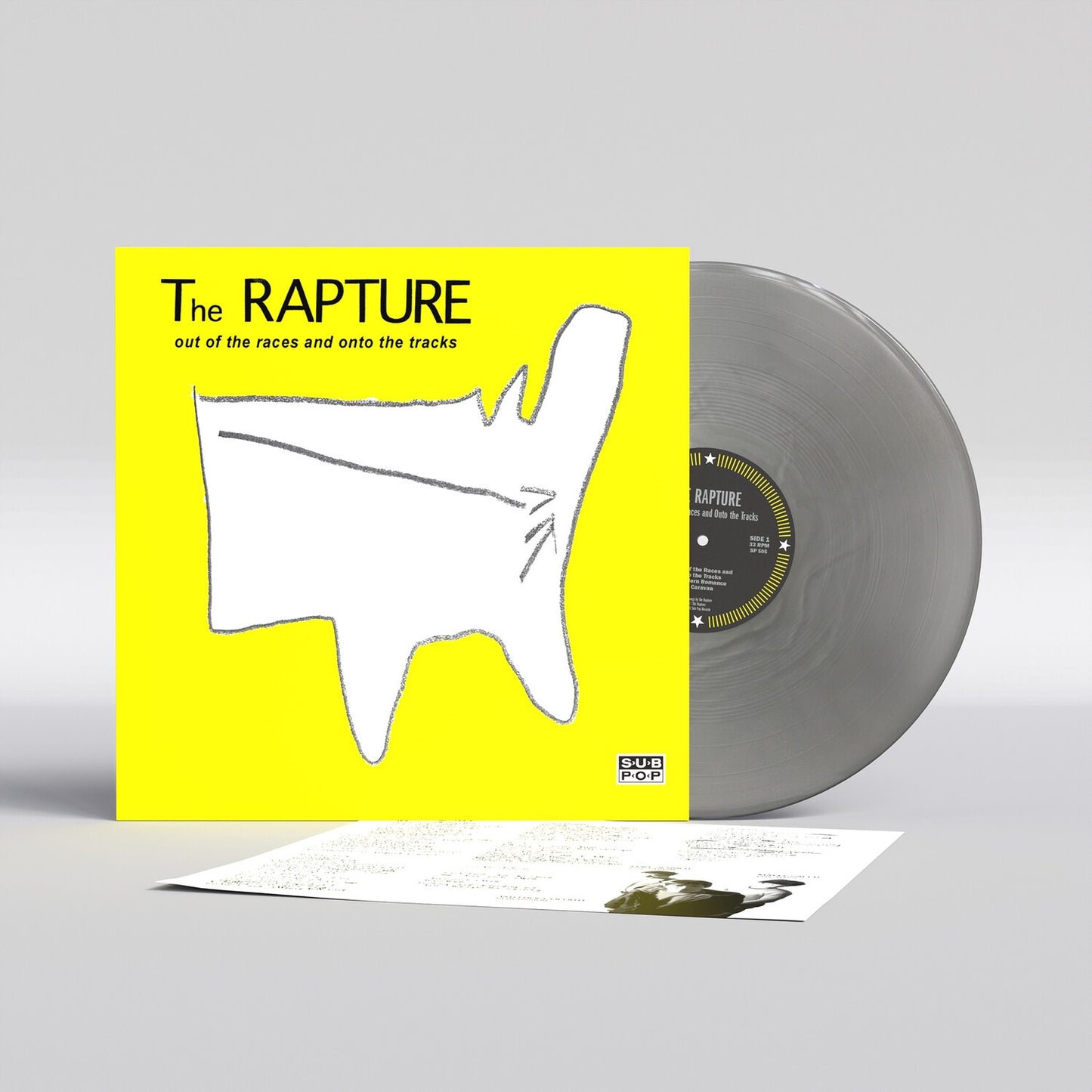 Out Of The Races & Onto The Tracks (Silver LP Vinyl)