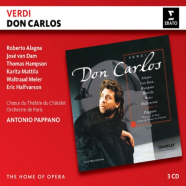 This CD is brand new.Format: CDThis item's title is: Verdi: Don Carlos (3CD)Artist: Antonio PappanoBarcode: 190295817930Release Date: 5/4/2018