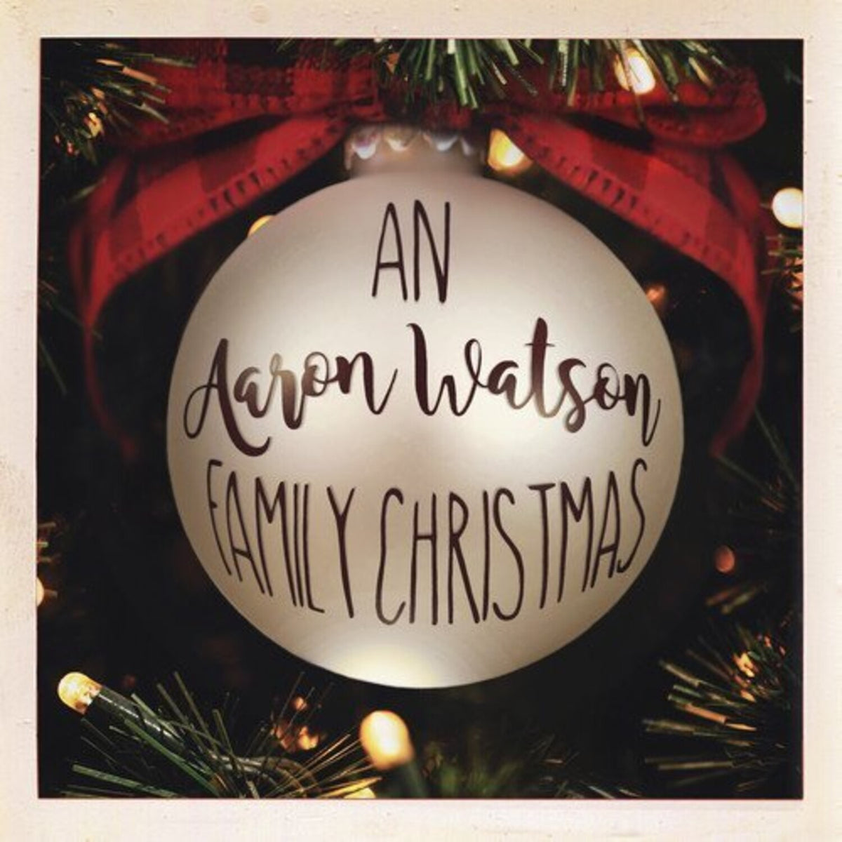 An Aaron Watson Family Christmas: Re-Wrapped (Limited Autographed Translucent Green LP Vinyl)