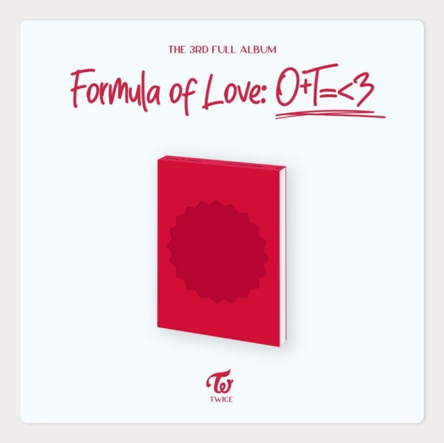 This CD is brand new.Format: CDThis item's title is: Formula Of Love: O+T=<3 (Break It Ver.)Artist: TwiceLabel: JYP ENTERTAINMENT / REPUBLIC RBarcode: 192641681646Release Date: 11/12/2021