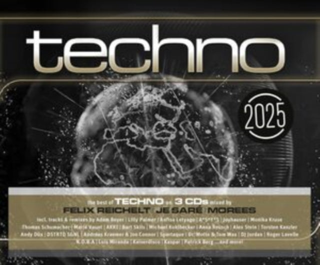 This CD is brand new.Format: CDMusic Style: TechnoThis item's title is: Techno 2025 (3CD)Artist: Various ArtistsLabel: ZYX MusicBarcode: 194111032057Release Date: 11/1/2024