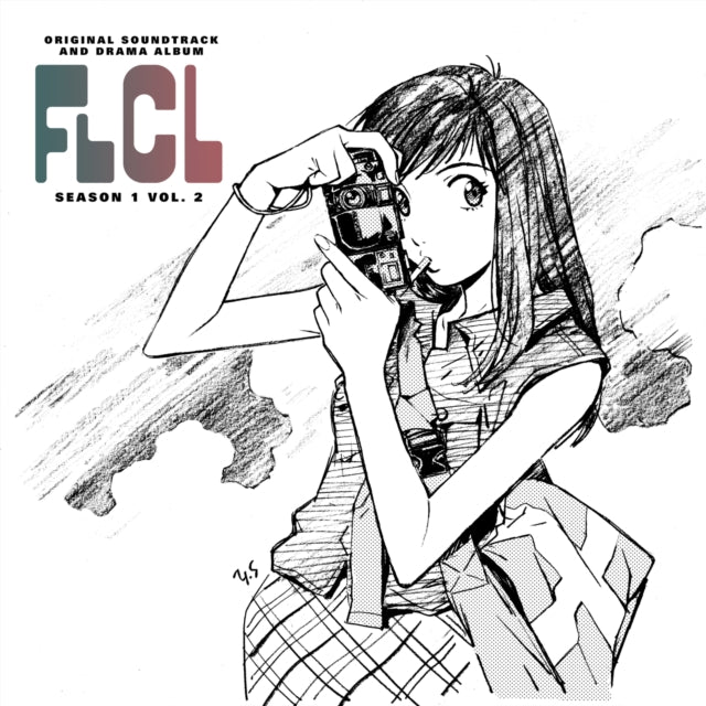 Flcl: Season 1 - Vol. 2 Ost (Drama Album/Ost) (Blue Marble Vinyl/2LP/150G)