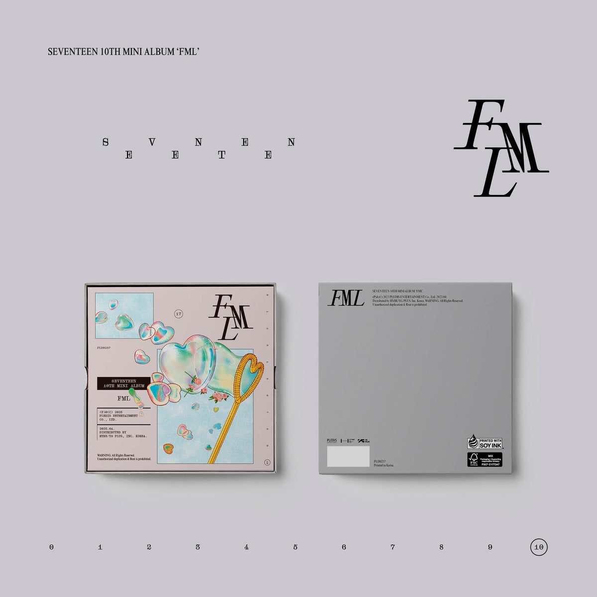 Fml (10Th Mini Album) (Carat Ver.)