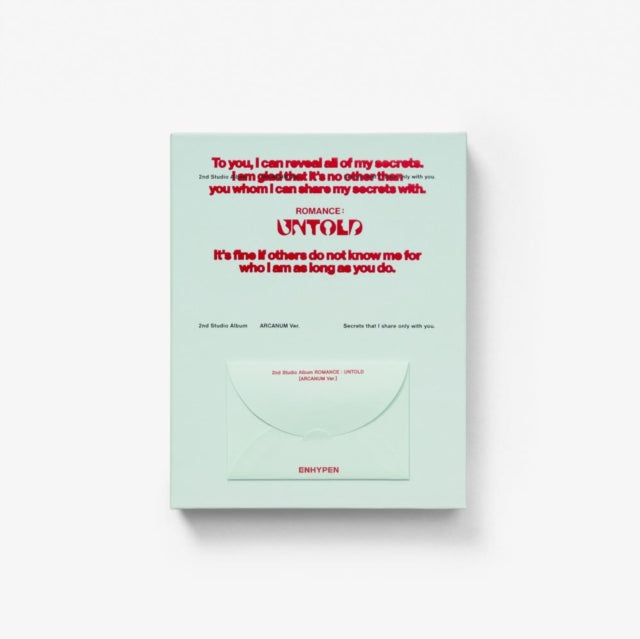 This CD is brand new.Format: CDThis item's title is: Romance : Untold (Arcanum Ver.)Artist: EnhypenBarcode: 196922973550Release Date: 7/12/2024