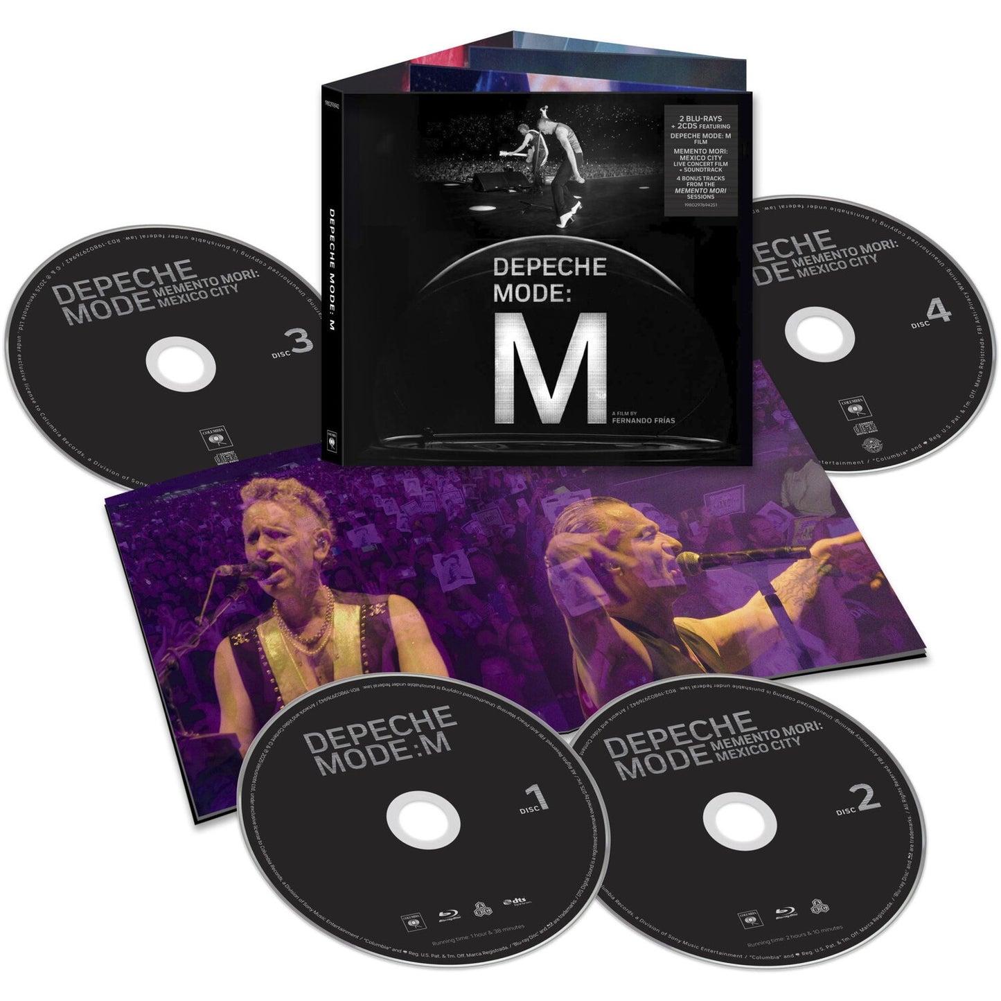 Depeche Mode: M (2Blu-Ray/2CD)