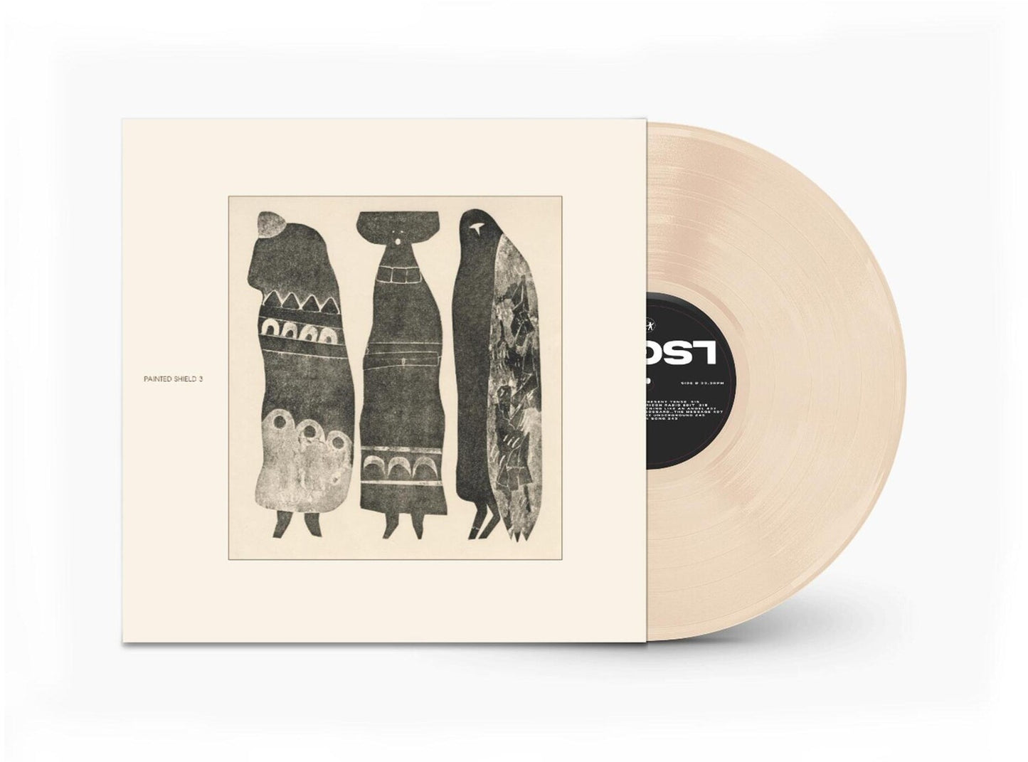 Painted Shield 3 (White/Cream LP Vinyl)