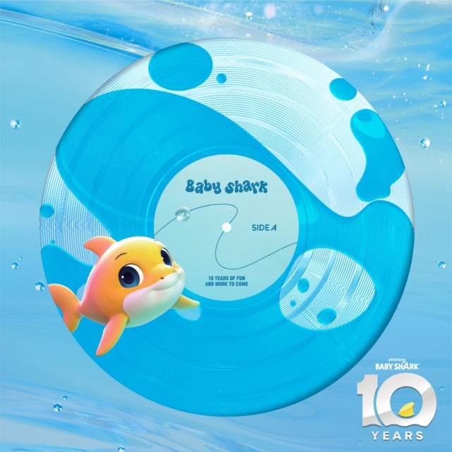 This LP Vinyl is brand new.Format: LP VinylThis item's title is: Baby Shark 10 Years (Limited Edition/Liquid Filled LP Vinyl/Numbered)Artist: PinkfongBarcode: 199066593660Release Date: 8/8/2025