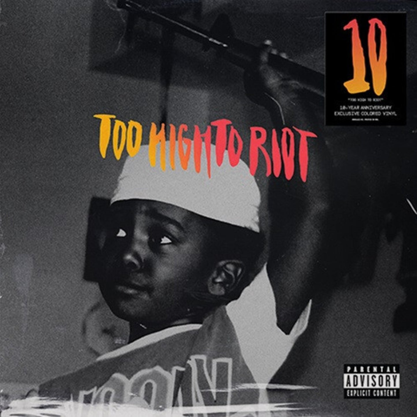 Too High To Riot (X) (10-Year Anniversary) (Sunset Glass LP Vinyl)