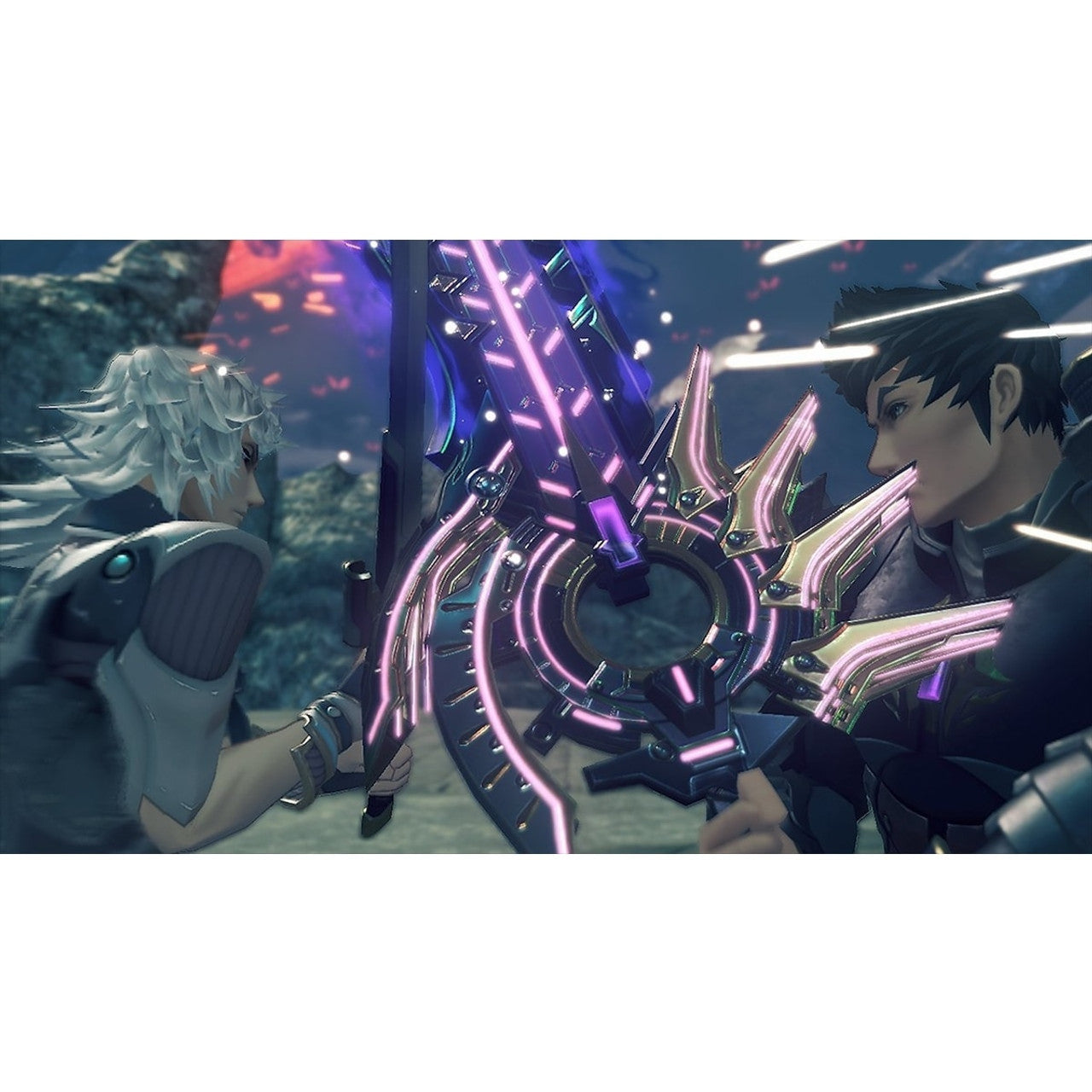 Product Image : This is brand new.<br>Guide a group of legendary warriors on a journey through the tragic history that doomed a kingdom and drove a hero down a dark path 500 years before the events of the Xenoblade Chronicles™ 2 game. Defend yourself from Malos and his forces using all the fury of this refined battle system, allowing you to fight as both the artificial lifeforms known as Blades and their masters, the Drivers.
Drivers and their Blades can change from the frontlines of combat to the back