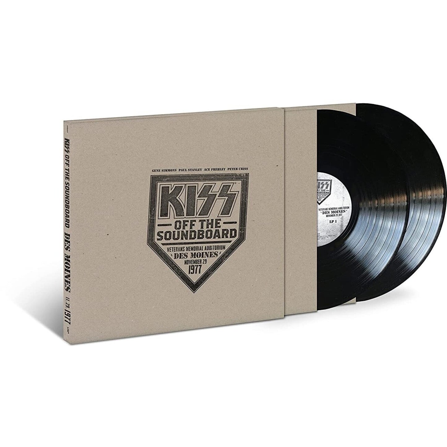 Music From The Elder (Half-Speed Master/Clear LP Vinyl/180G) & Kiss Off The Soundboard: Live In Virginia Beach (3LP) & Kiss Off The Soundboard: Donington 1996 (Live) (3LP) & Kiss Off The Soundboard: Live In Des Moines (2LP)