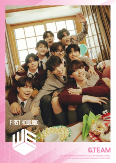 This CD is brand new.Format: CDMusic Style: J-popThis item's title is: First Howling: We (Limited Edition B) (CD/Book)Artist: &TeamLabel: Hybe Labels JapanBarcode: 602455566324Release Date: 10/6/2023