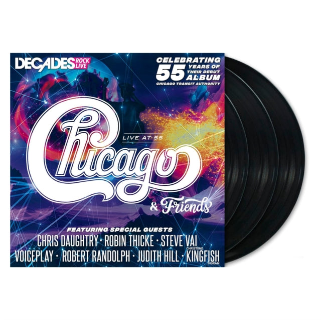 This LP Vinyl is brand new.Format: LP VinylThis item's title is: Live At 55 (3LP)Artist: Chicago & FriendsLabel: Mercury Studios (5)Barcode: 602465741377Release Date: 11/22/2024