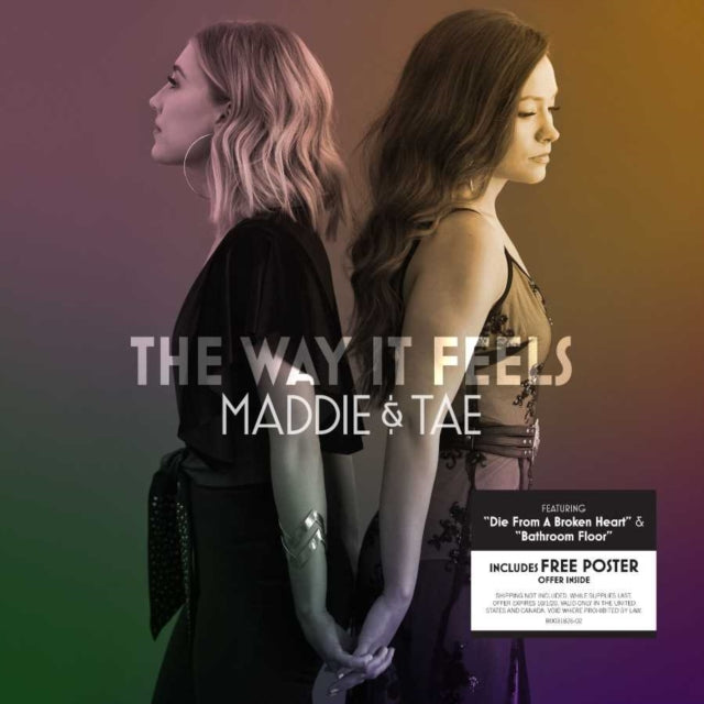 This CD is brand new.Format: CDThis item's title is: Way It FeelsArtist: Maddie & TaeLabel: MERCURY NASHVILLEBarcode: 602508771170Release Date: 4/10/2020