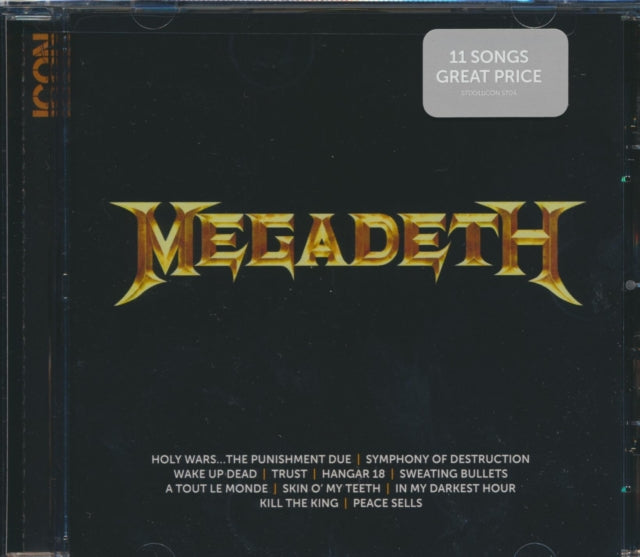 This CD is brand new.Format: CDMusic Style: ThrashThis item's title is: IconArtist: MegadethLabel: CAPITOLBarcode: 602537617685Release Date: 2/25/2014