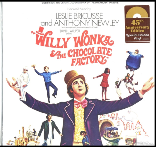 Product Image : This LP Vinyl is brand new.<br>Format: LP Vinyl<br>Music Style: Soundtrack<br>This item's title is: Willy Wonka & The Chocolate Factory (Gold LP Vinyl) O.S.T.<br>Artist: Willy Wonka & The Chocolate Factory O.S.T.<br>Label: Geffen Records<br>Barcode: 602547543707<br>Release Date: 2/26/2016