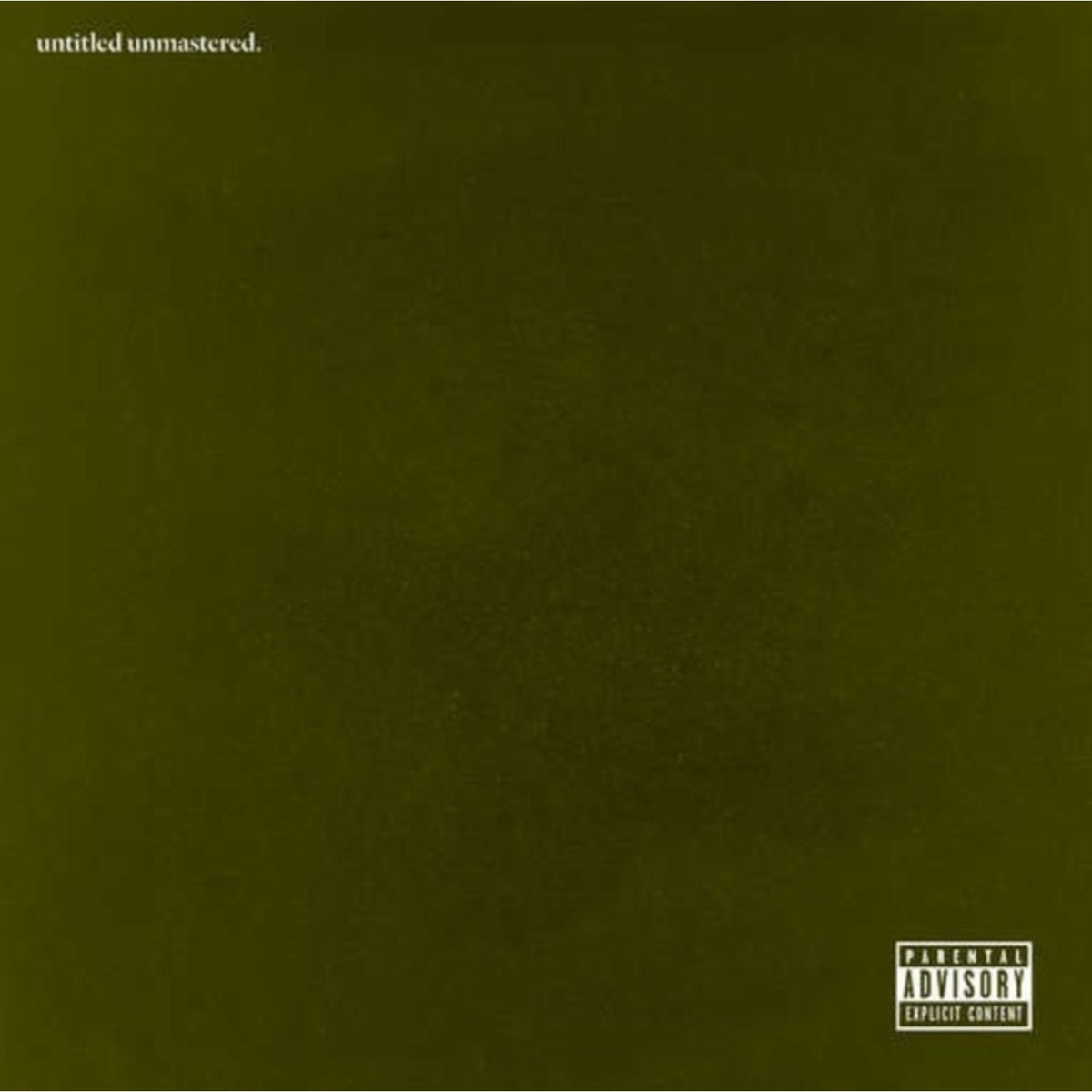 Gnx (X) & Untitled Unmastered (X)