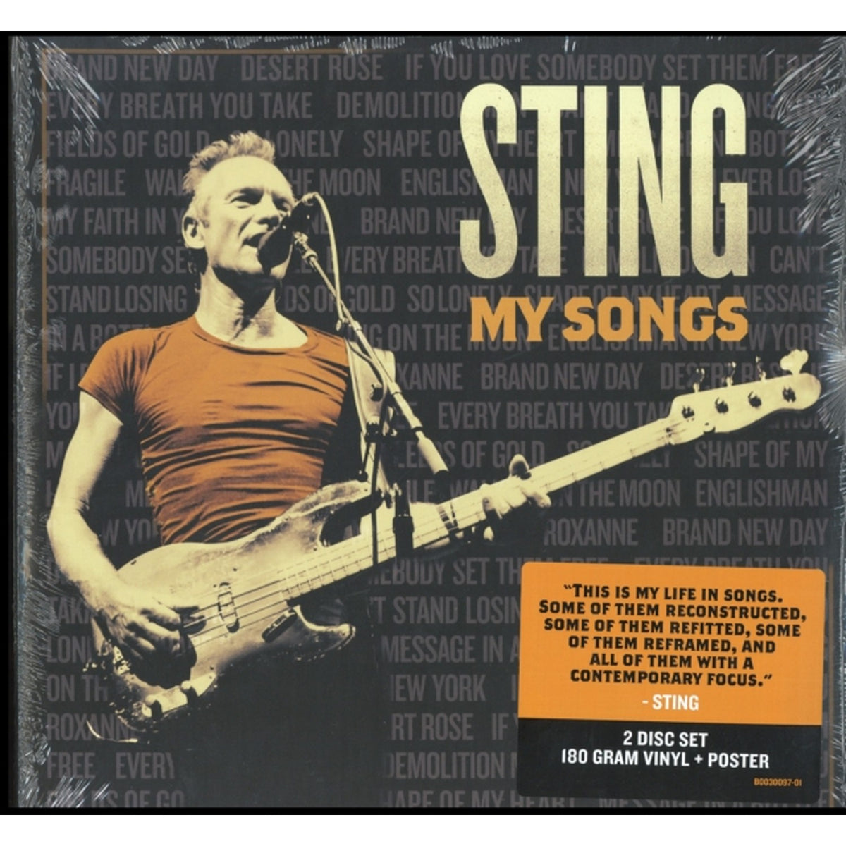 Sting 3.0 Live (180G) & My Songs (2 LP)