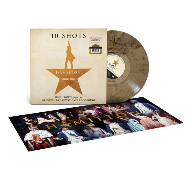Hamilton: 10 Shots (Highlights From The Original Broadway Cast Recording) (Cabinet's Battle LP Vinyl)