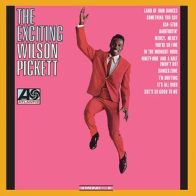 This LP Vinyl is brand new.Format: LP VinylMusic Style: Rhythm & BluesThis item's title is: Exciting Wilson Pickett!Ā Sings SoulArtist: Wilson PickettLabel: ATLANTIC CATALOG GROUPBarcode: 603497837526Release Date: 2/3/2023