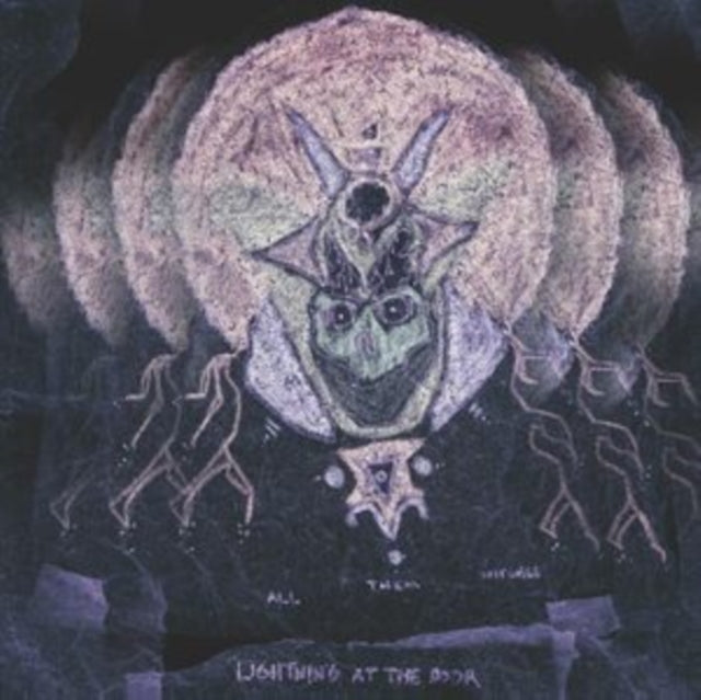 Lightning At The Door (Translucent Pink With Blue Swirls LP Vinyl)