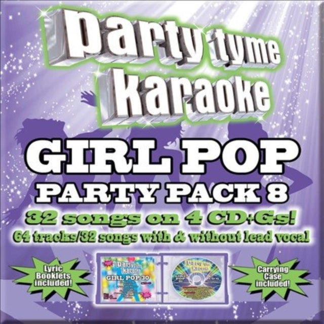 Girl Pop Party Pack 8 (4 CD)(32+32-Song Party Pack)