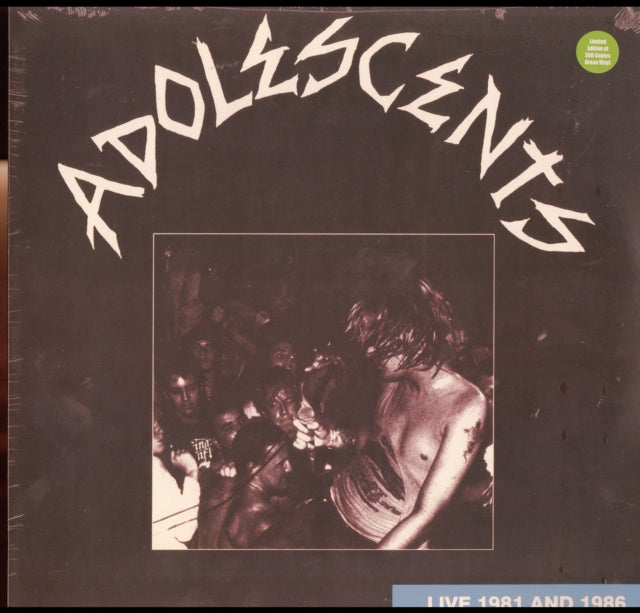 This LP Vinyl is brand new.Format: LP VinylThis item's title is: Live 1981 & 1986Artist: AdolescentsLabel: NICKEL & DIMEBarcode: 614254015316Release Date: 9/13/2019