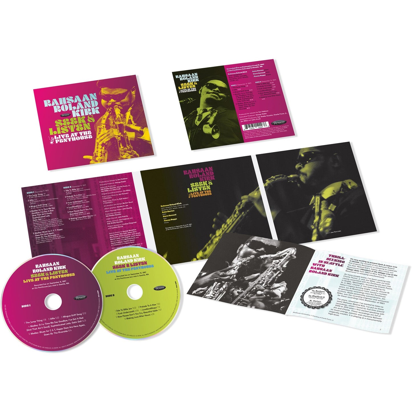 Seek & Listen: Live At The Penthouse (2CD)