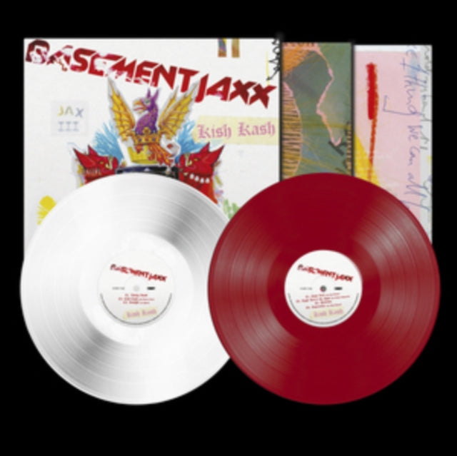 This LP Vinyl is brand new.Format: LP VinylMusic Style: HouseThis item's title is: Kish Kash (Red & White Vinyl/2LP)Artist: Basement JaxxLabel: XL RECORDINGSBarcode: 634904017408Release Date: 9/22/2023