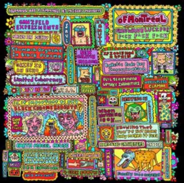 Freewave Lucifer F-Ck F-Ck F-Ck (Cyan LP Vinyl)