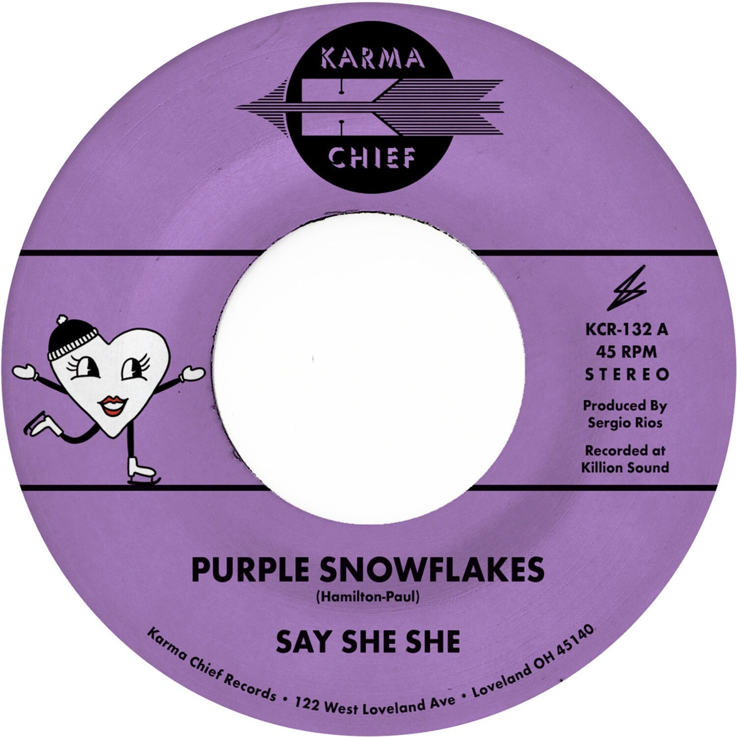Purple Snowflakes/This Wintertime