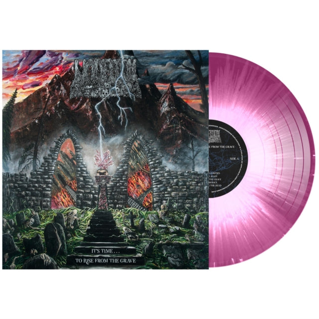 It's Time...To RiseĀ From The Grave (Translucent Purple W/ White Splatter LP Vinyl)