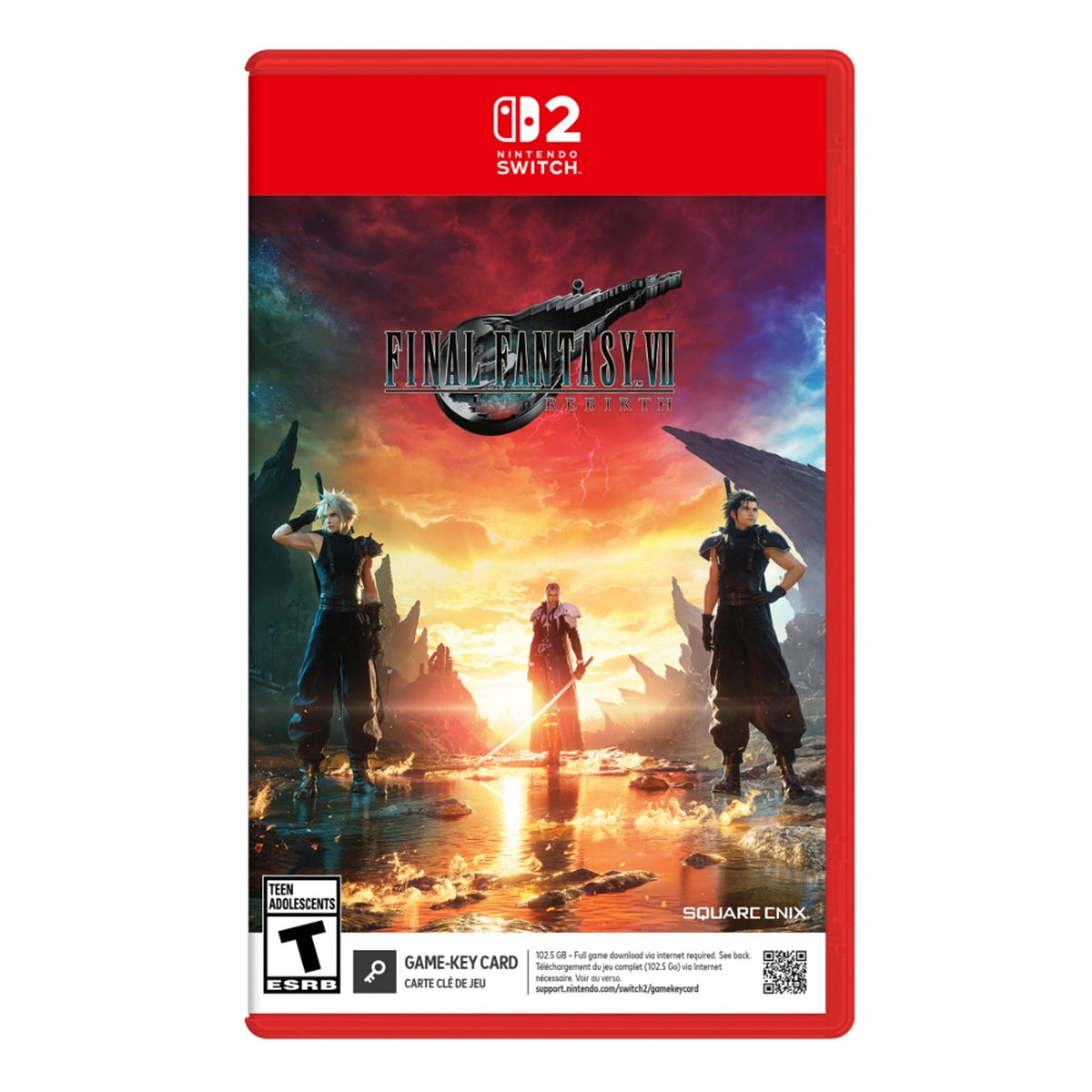 Final Fantasy VII Rebirth - Switch 2 (Game-Key Card)
