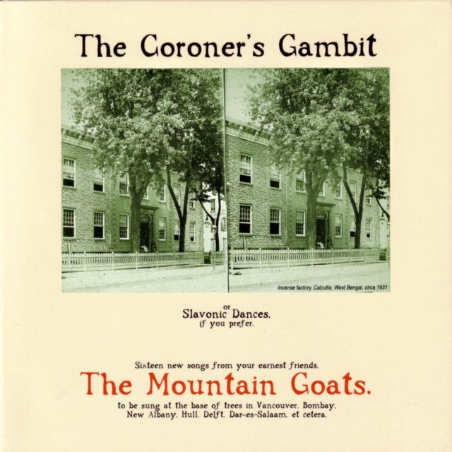 This LP Vinyl is brand new.Format: LP VinylThis item's title is: Coroner's Gambit (Reissue)Artist: Mountain Goats Barcode: 673855080017Release Date: 6/28/2024