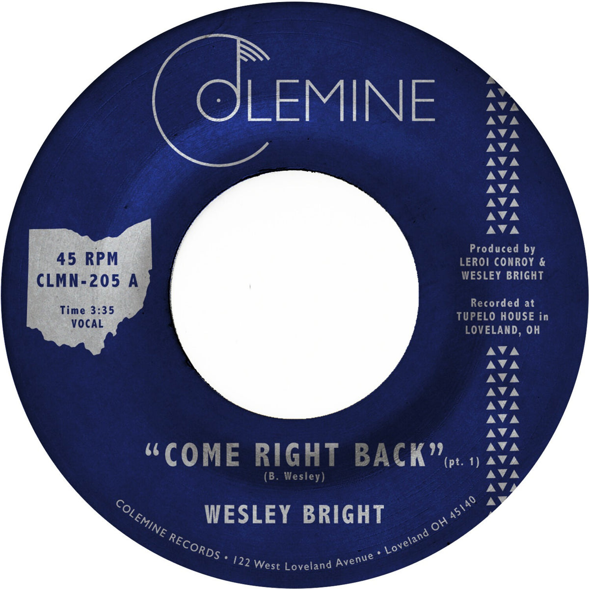 Come Right Back (Opaque Red 7Inch)